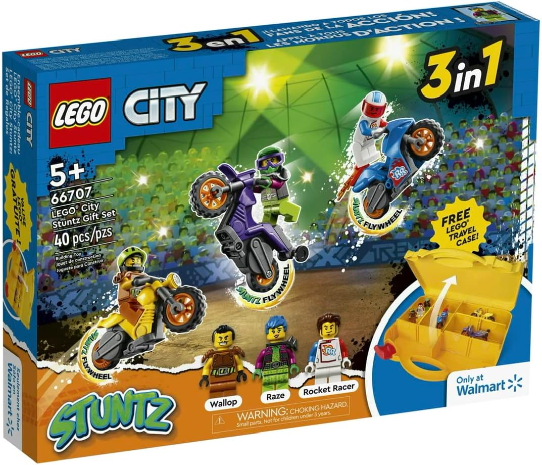 مجموعات دراجات LEGO City 66707 Stuntz