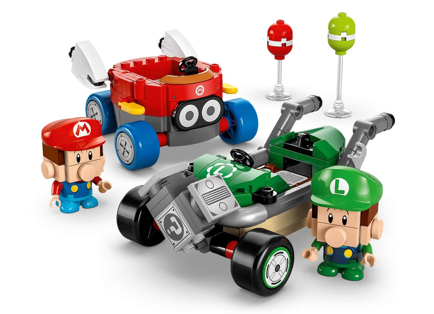 LEGO Super Mario 72034 Mario Kart™ – Baby Mario vs. Baby Luigi
