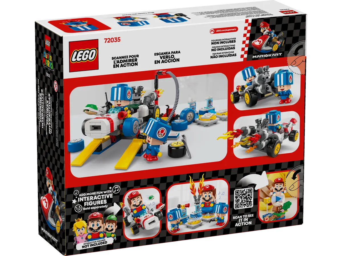 LEGO Super Mario 72035 Mario Kart™ – Toad's Garage