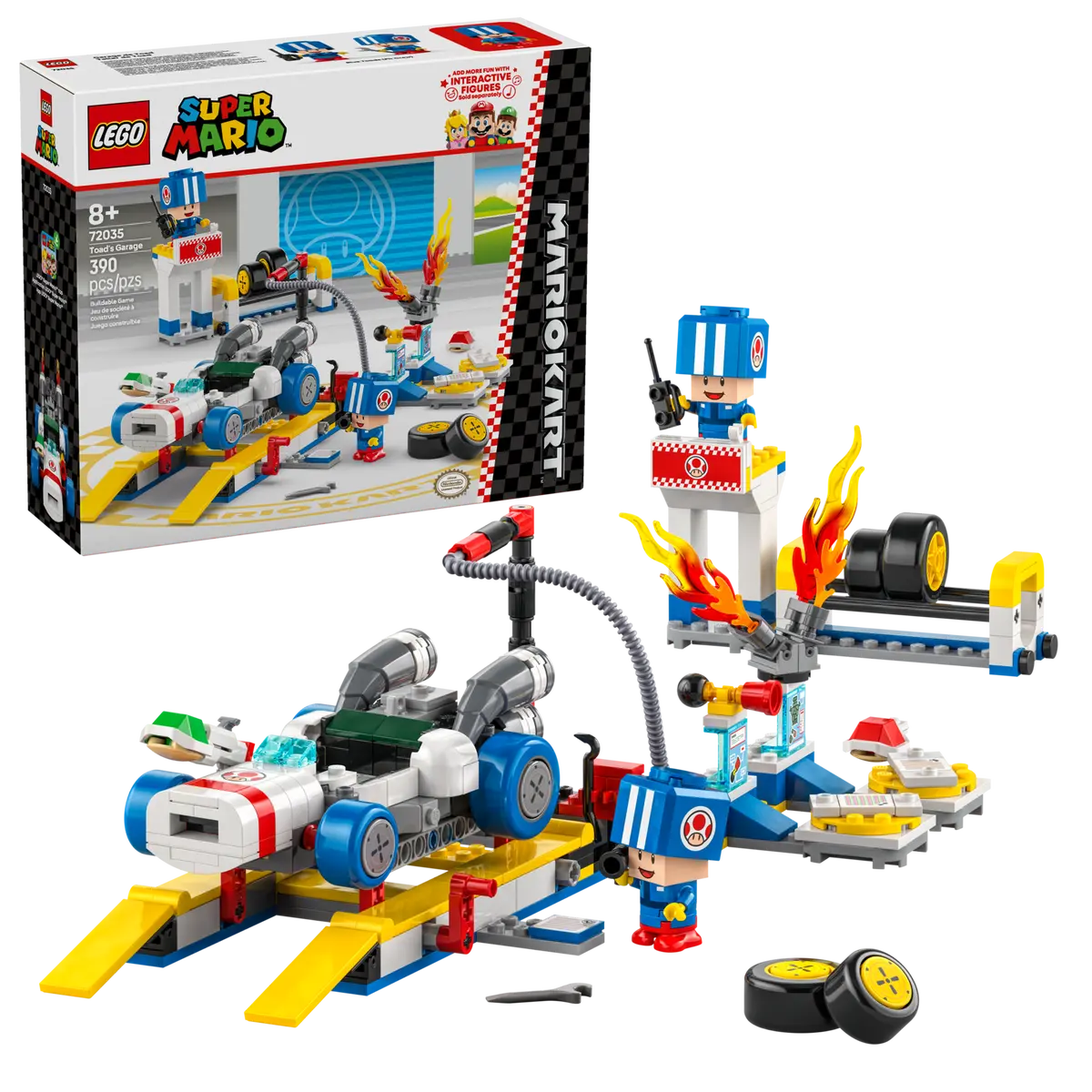 LEGO Super Mario 72035 Mario Kart™ – Toad's Garage