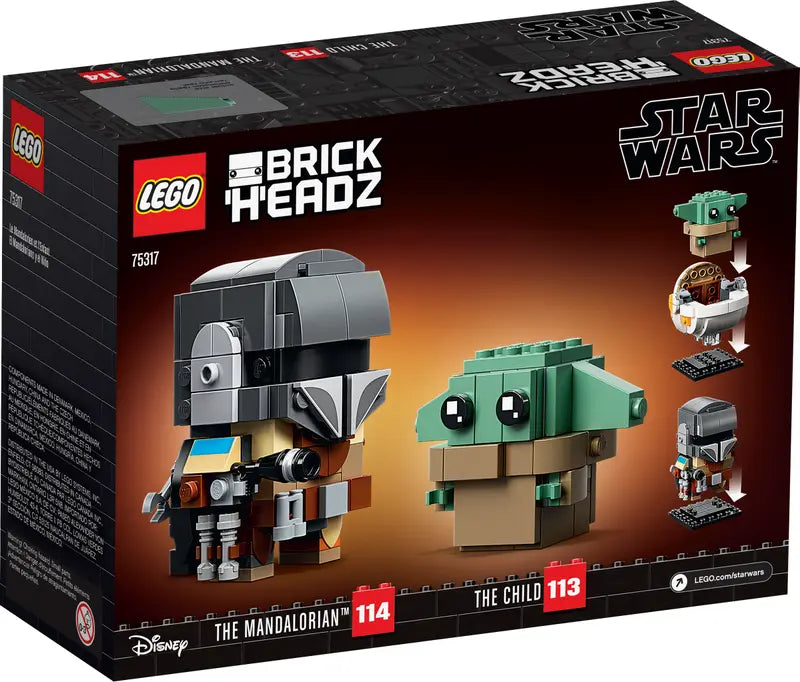 LEGO BrickHeadz 75317 The Mandalorian & The Child