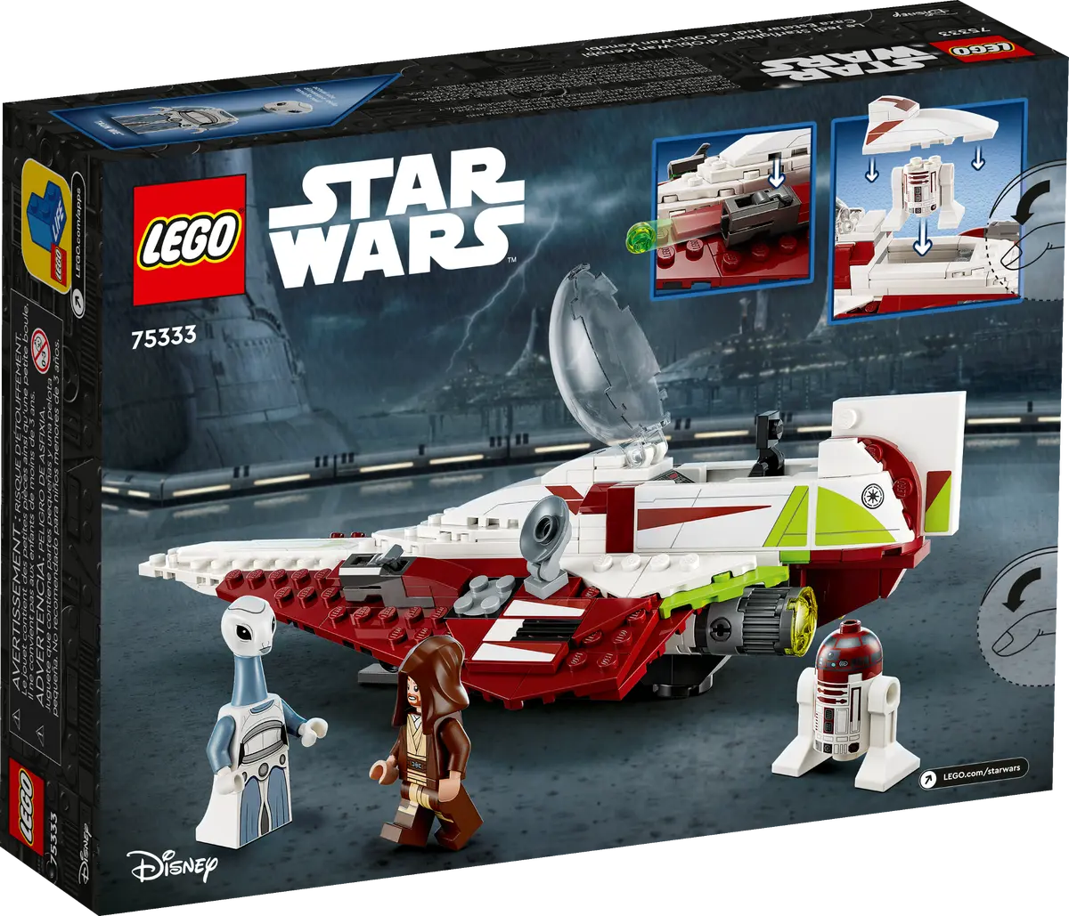 LEGO Star Wars 75333 Obi-Wan Kenobi's Jedi Starfighter
