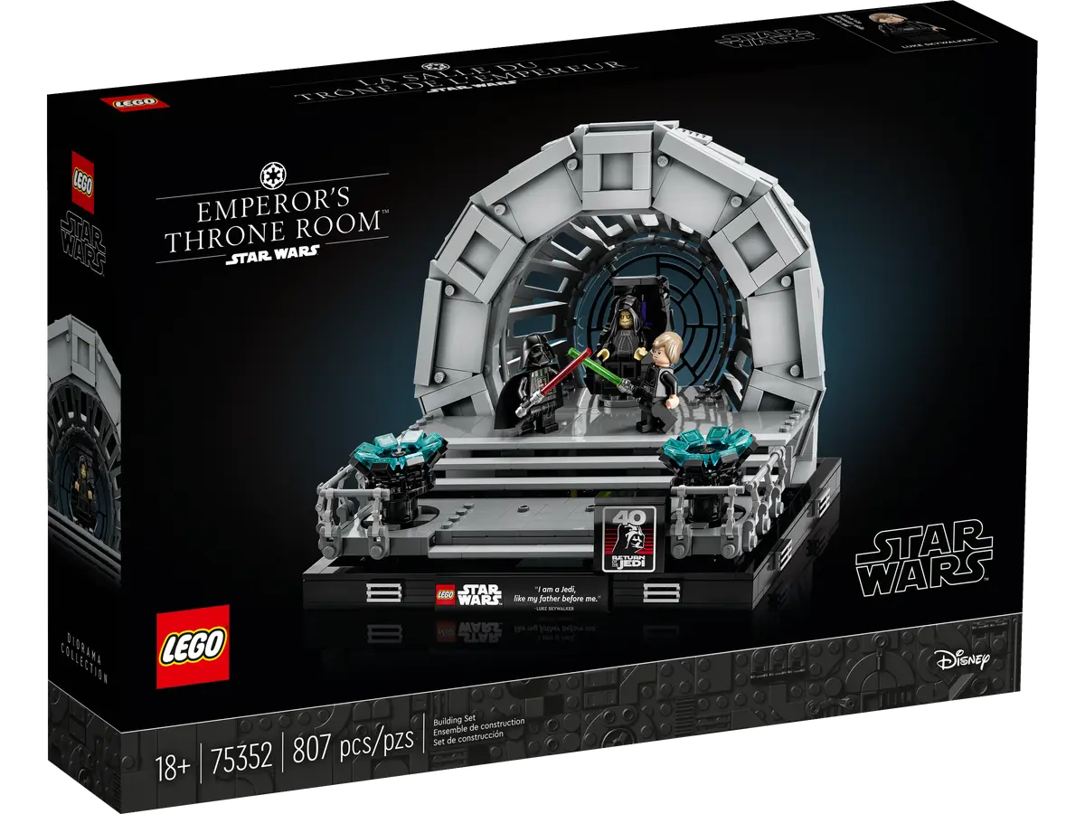 LEGO Star Wars 75352 Emperor's Throne Room™ Diorama