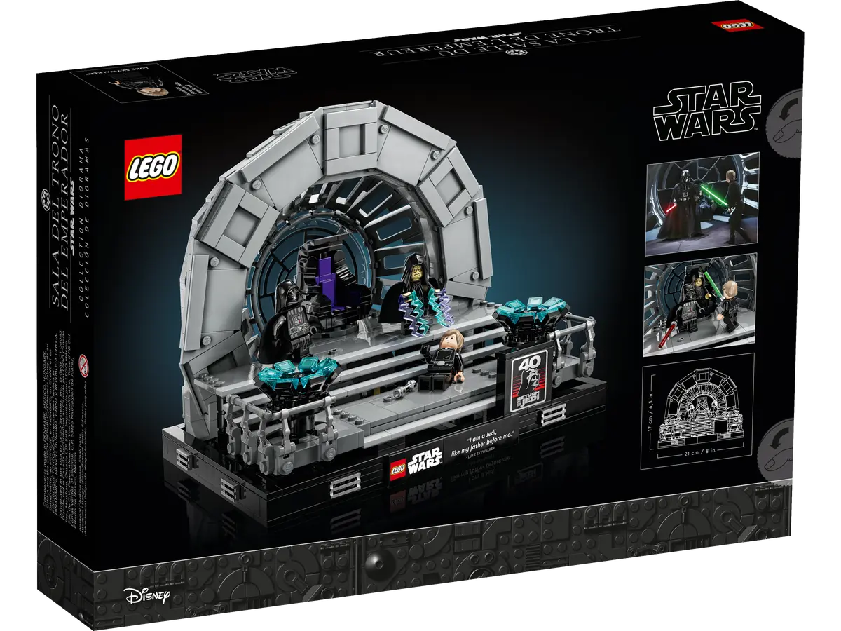 LEGO Star Wars 75352 Emperor's Throne Room™ Diorama