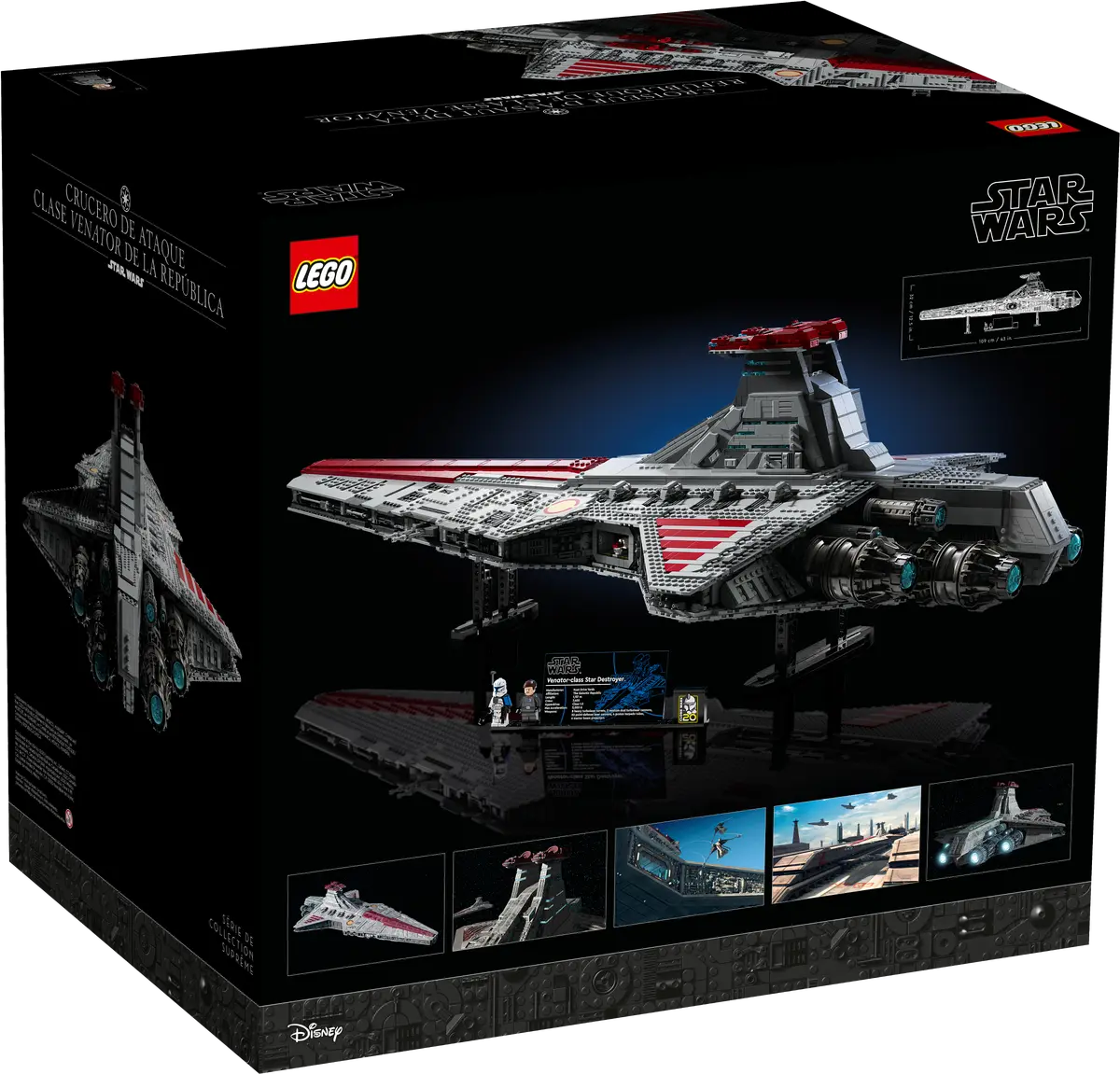 LEGO Star Wars 75367 Venator-Class Republic Attack Cruiser