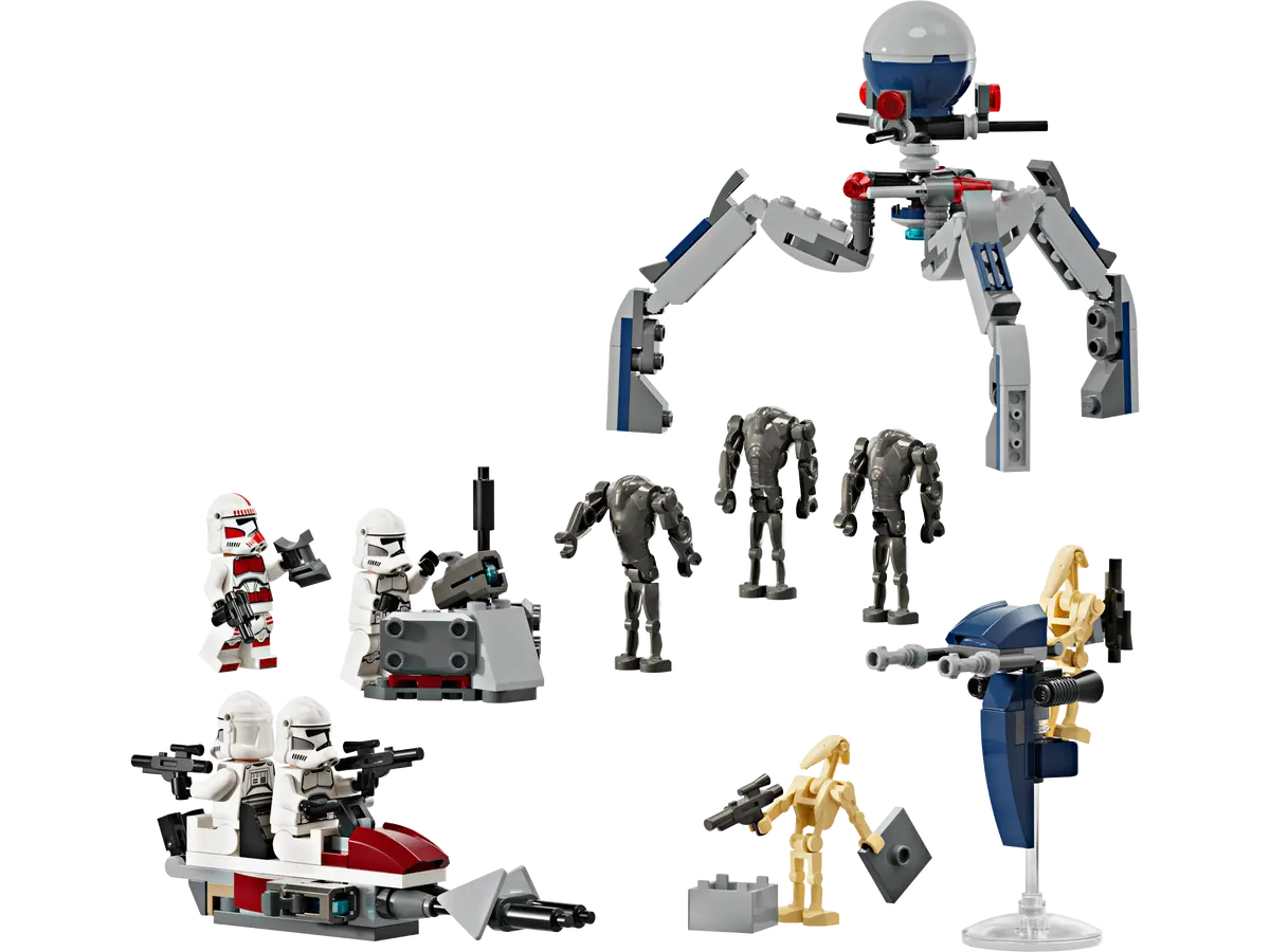 LEGO Star Wars 75372 Clone Trooper & Battle Driod Battle Pack