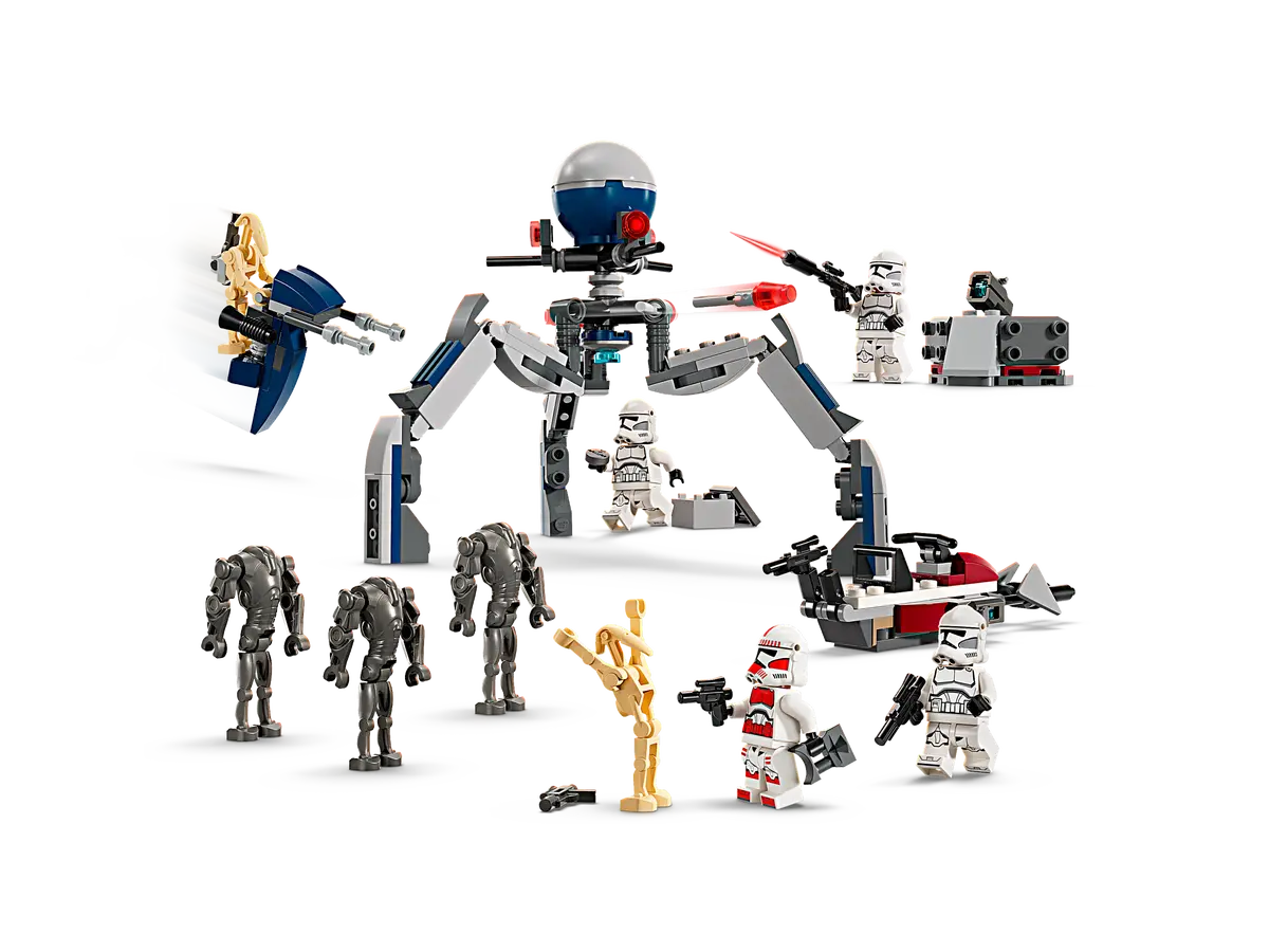 LEGO Star Wars 75372 Clone Trooper & Battle Driod Battle Pack