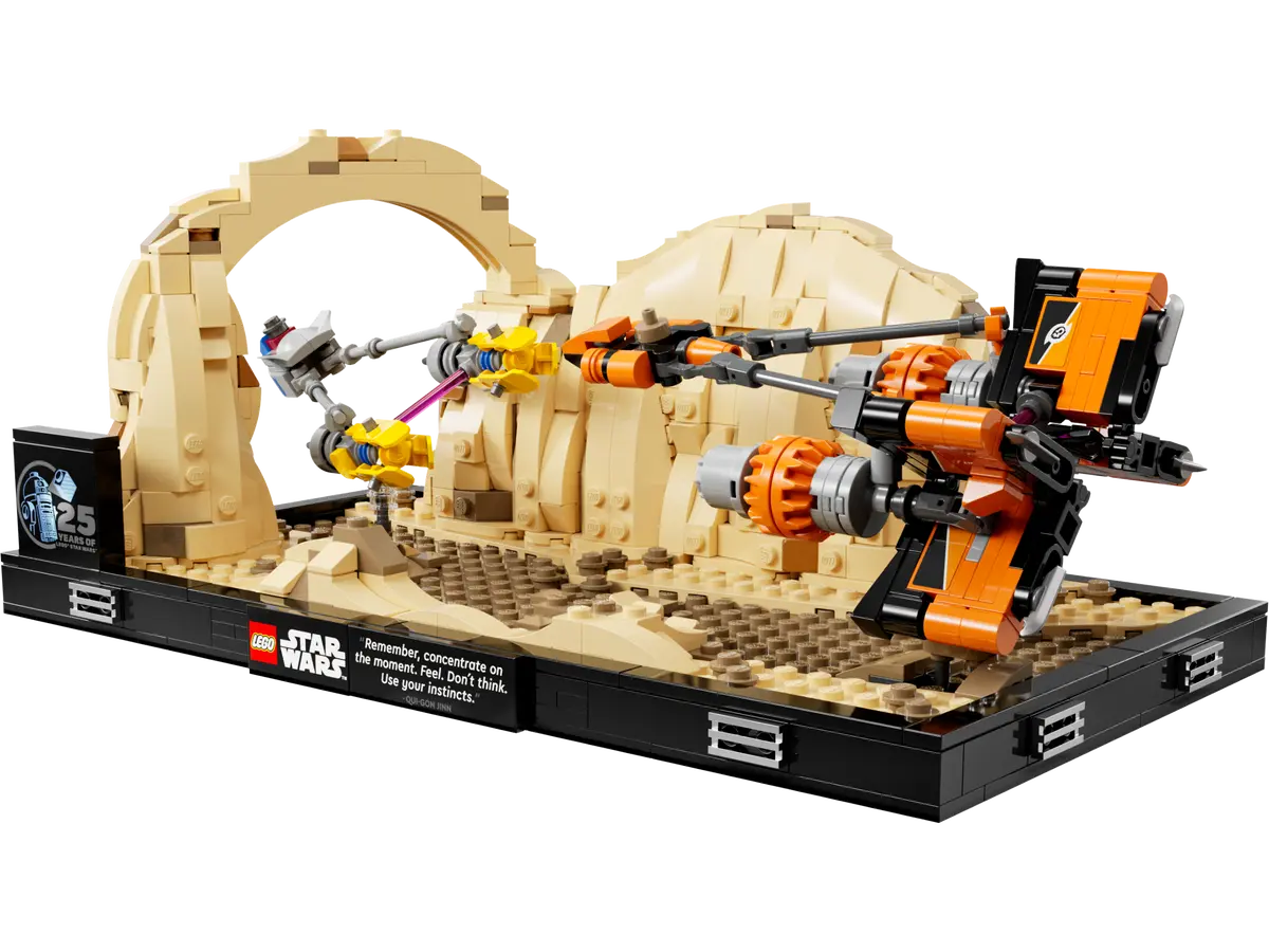 LEGO Star Wars 75380 Mos Espa Podrace Diorama