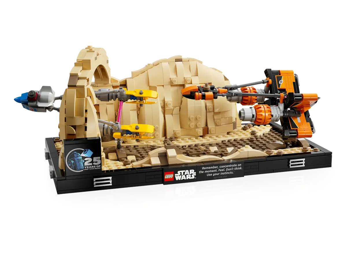 LEGO Star Wars 75380 Mos Espa Podrace Diorama
