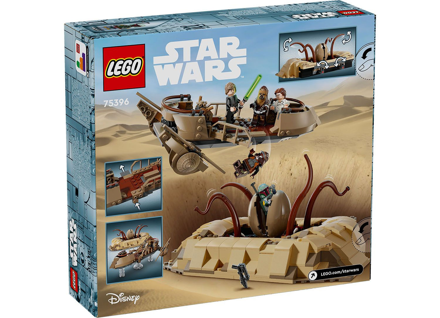 LEGO Star Wars 75396 Desert Skiff & Sarlacc Pit