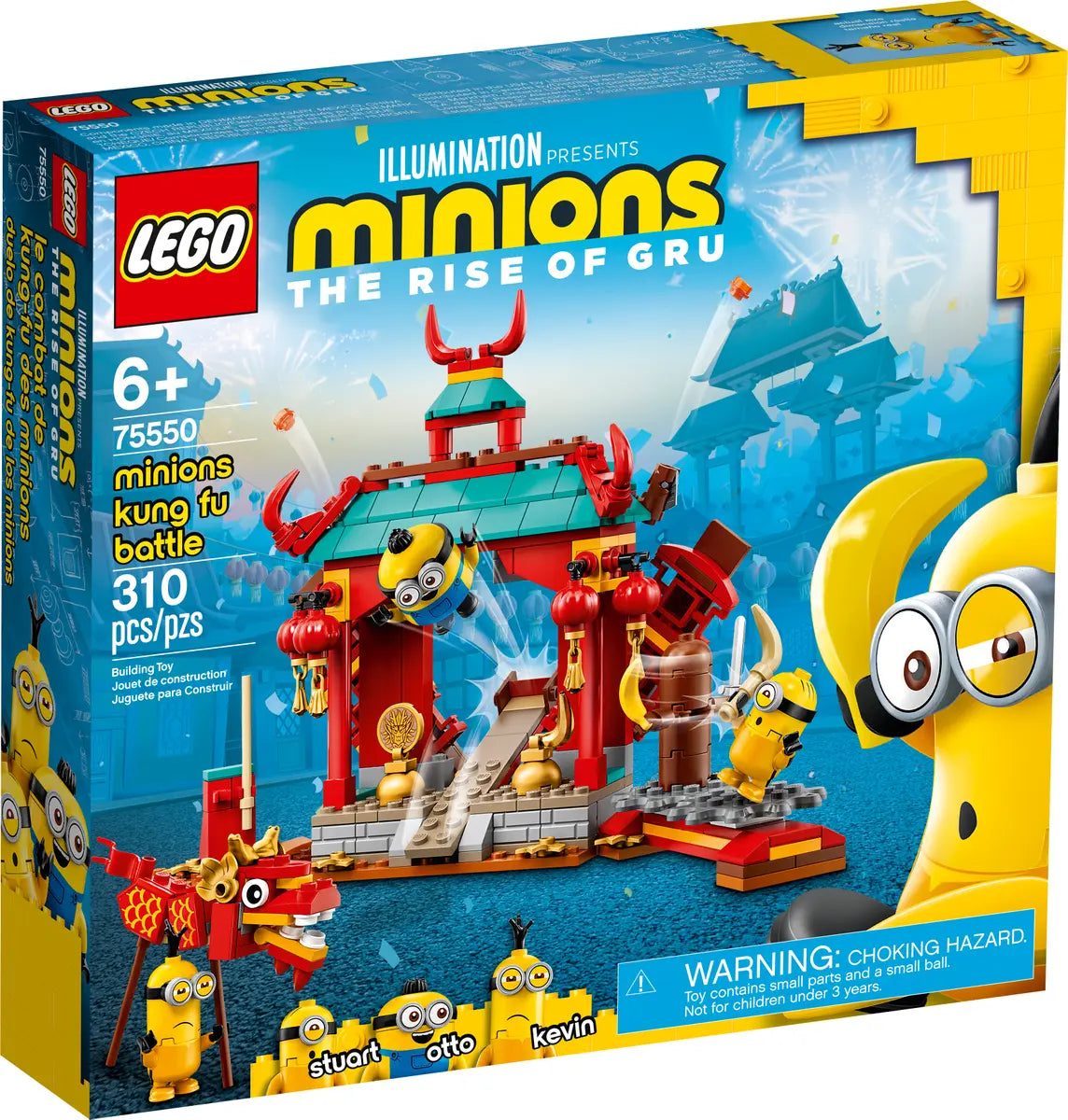 LEGO Minions 75550 Minions Kung Fu Battle