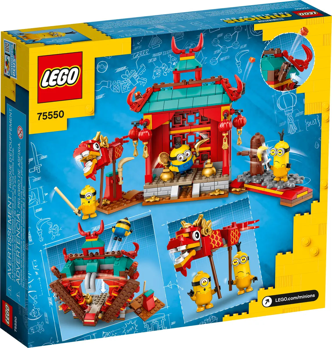 LEGO Minions 75550 Minions Kung Fu Battle