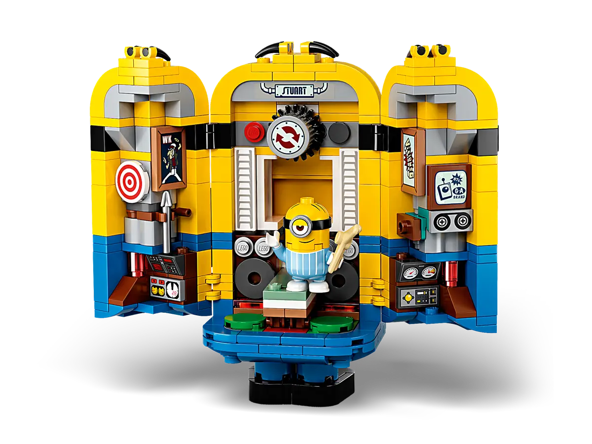 LEGO Minions 75551 Brick-Built Minions and Their Lair