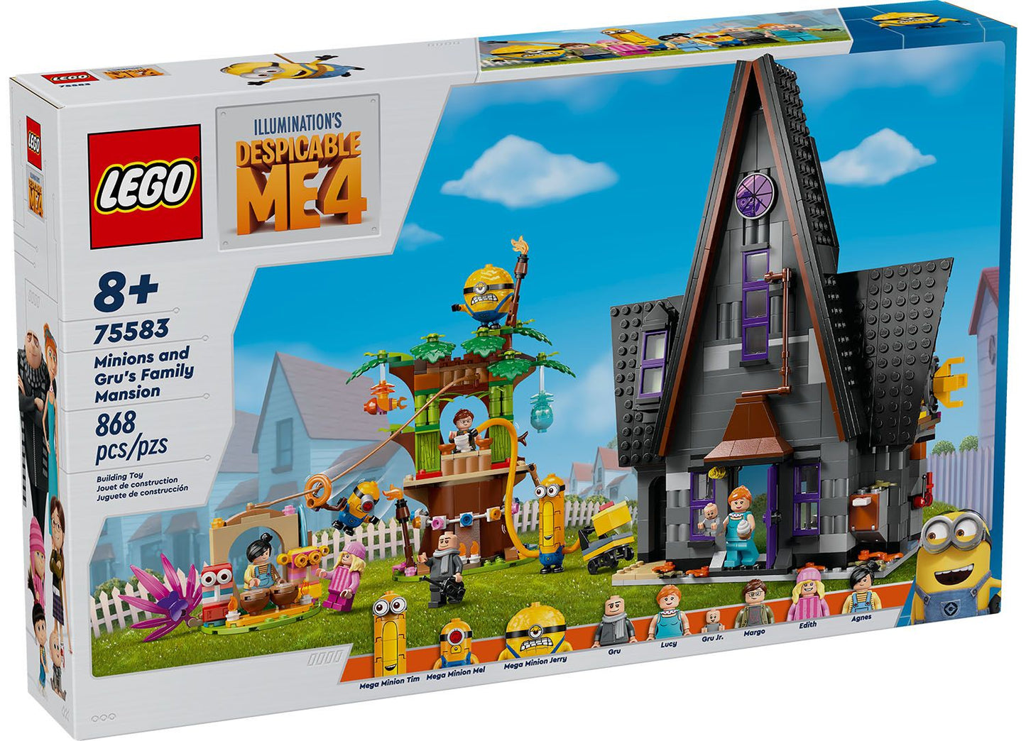 LEGO Minions 75583 Minions and Gru's Family Mansion