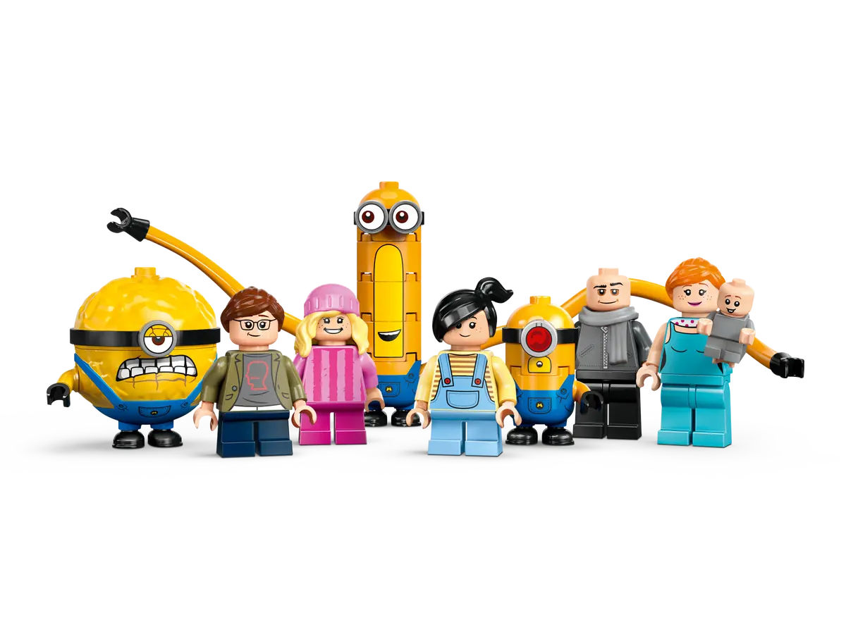 LEGO Minions 75583 Minions and Gru's Family Mansion