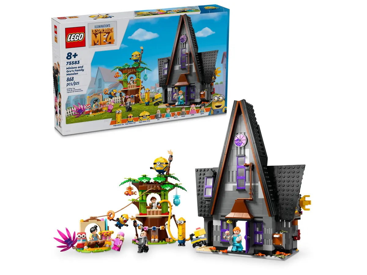 LEGO Minions 75583 Minions and Gru's Family Mansion