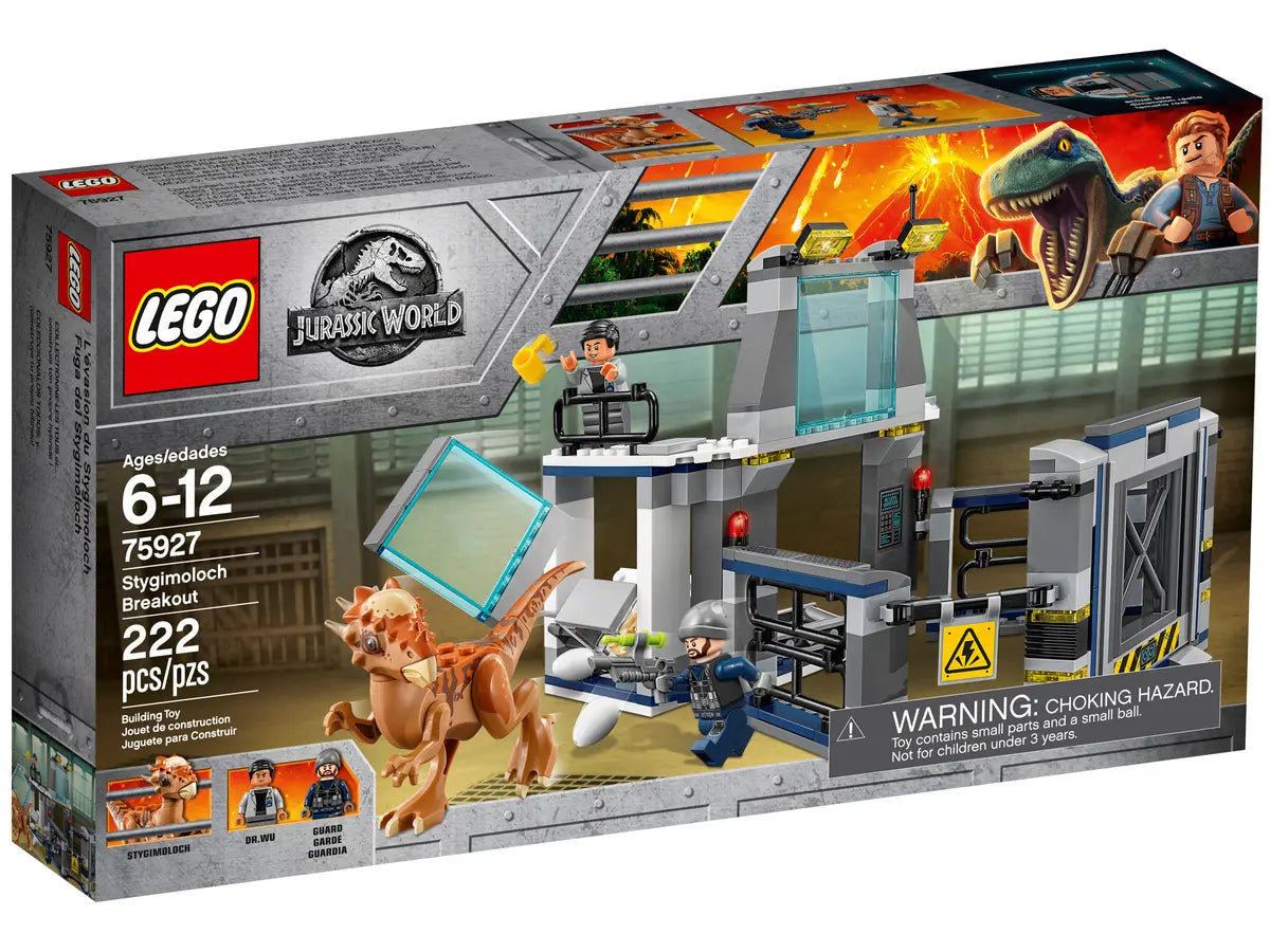 LEGO Jurassic World 75927 لعبة الهروب من ستيجيمولوش