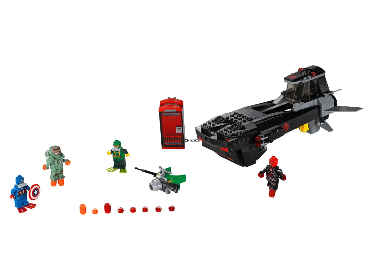 LEGO Marvel Super Heroes 76048 Iron Skull Sub Attack