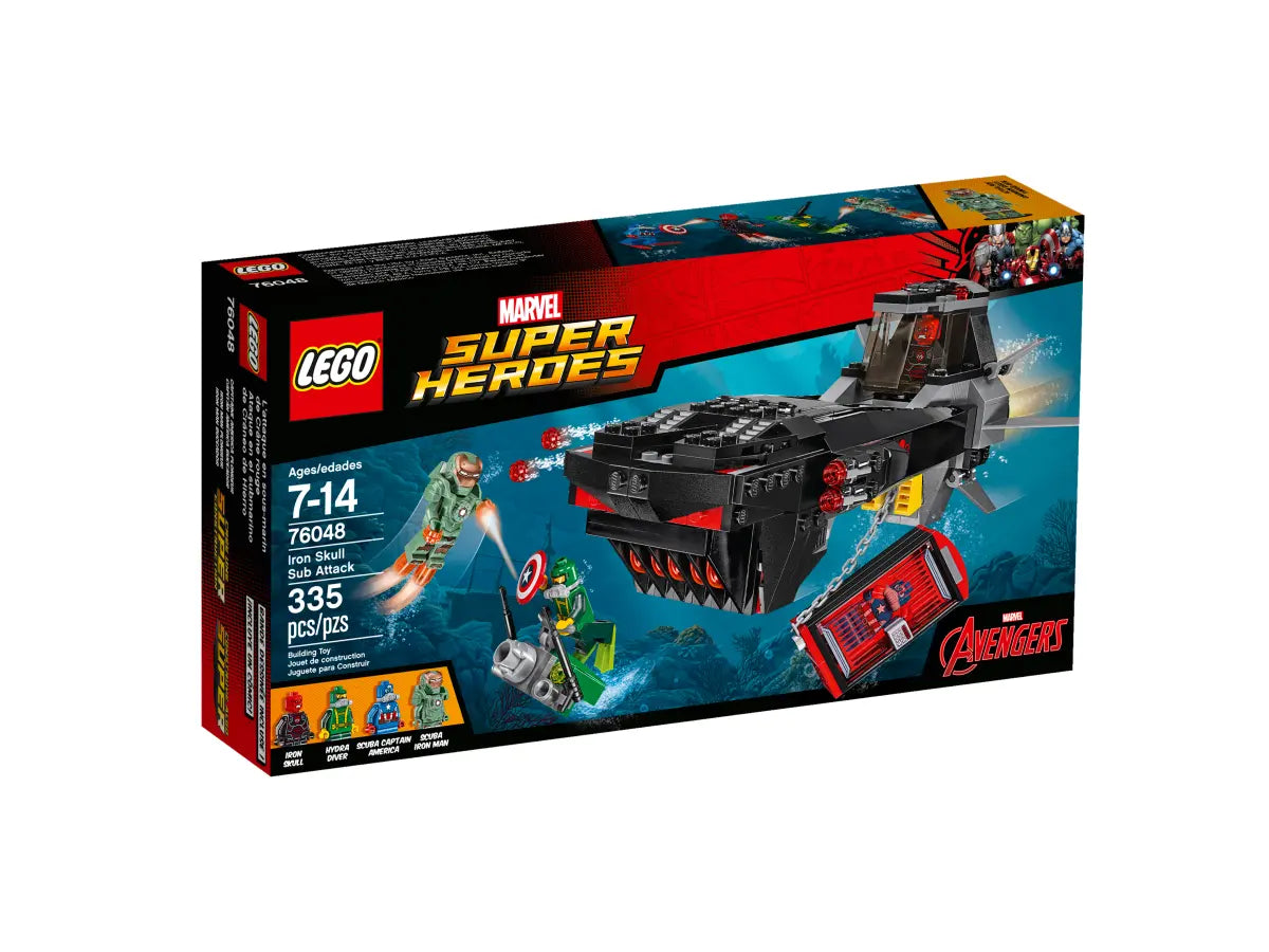 LEGO Marvel Super Heroes 76048 Iron Skull Sub Attack