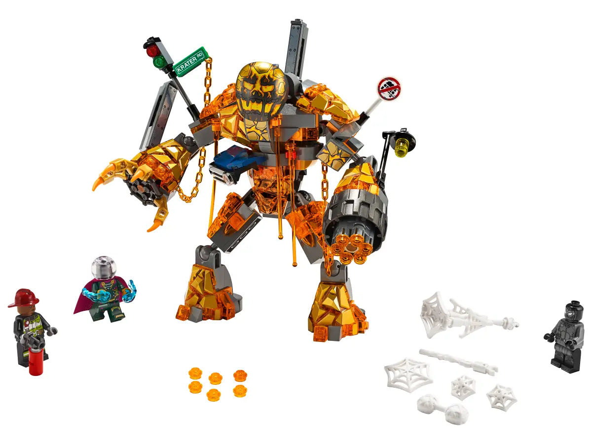 LEGO Marvel Spiderman 76128 Molten Man Battle
