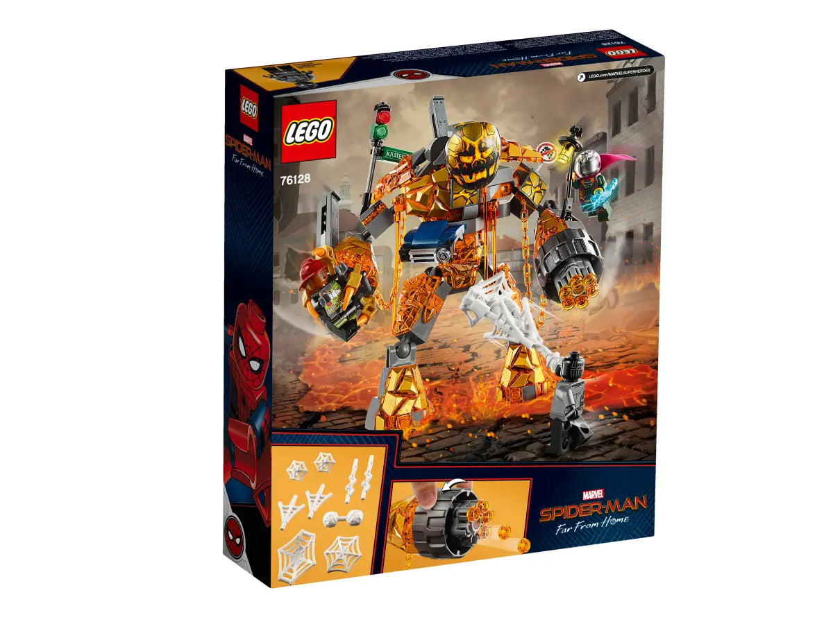 LEGO Marvel Spiderman 76128 Molten Man Battle