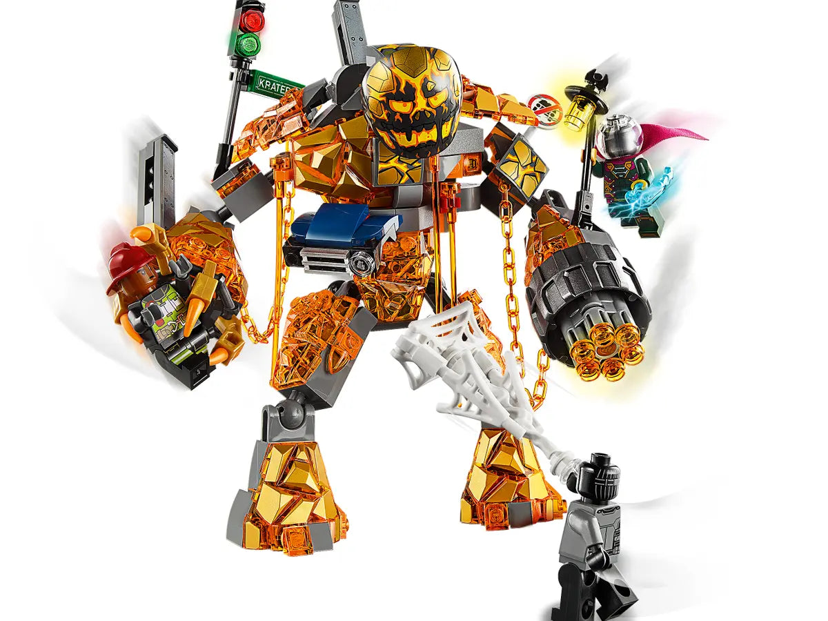 LEGO Marvel Spiderman 76128 Molten Man Battle