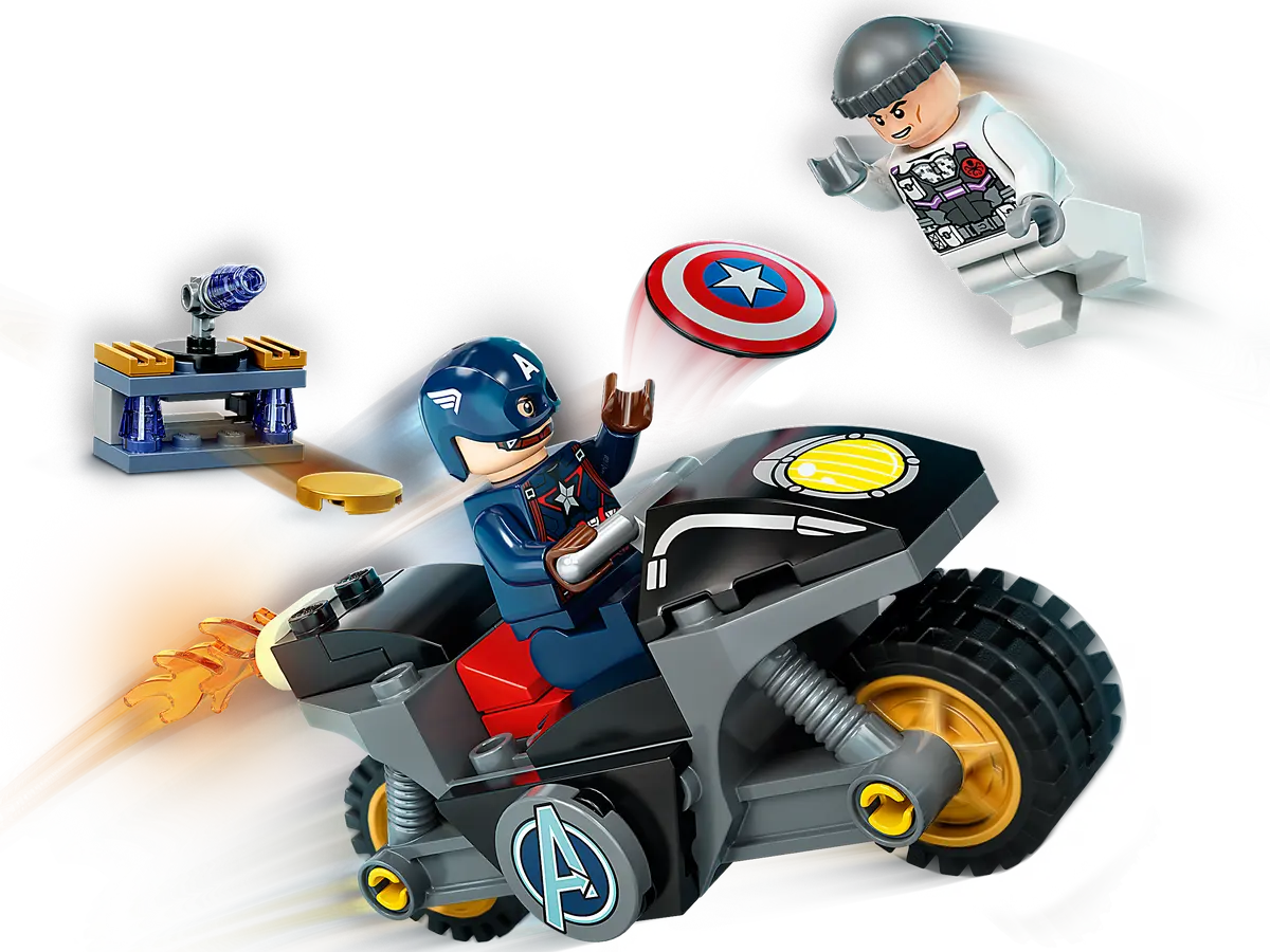 LEGO Marvel Avengers 76189 Captain America and Hydra Face-off