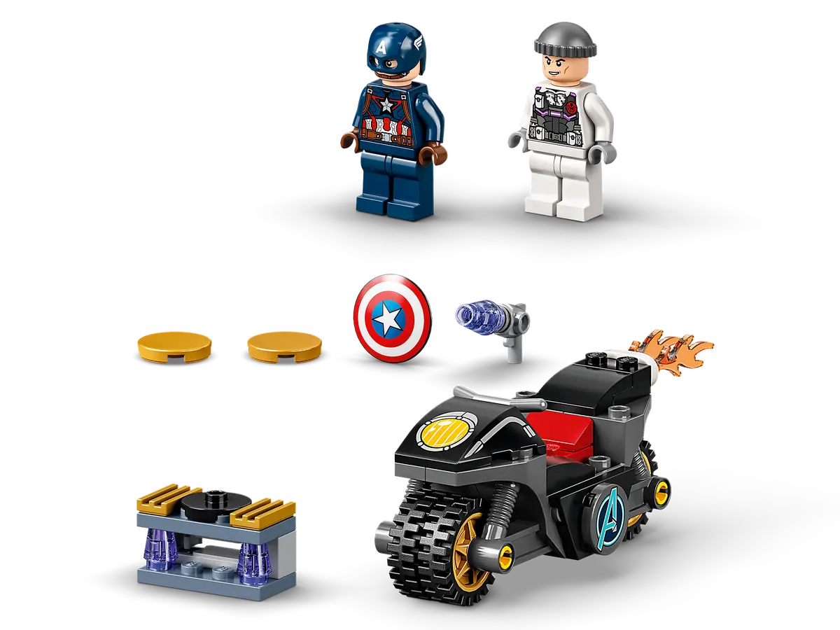 LEGO Marvel Avengers 76189 Captain America and Hydra Face-off