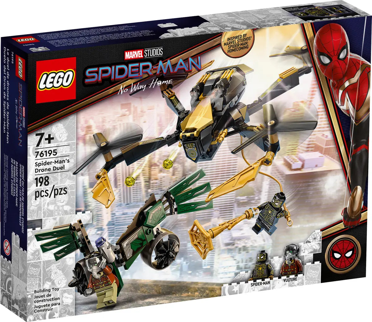 LEGO Super Heroes 76195 Spider-Man's Drone Duel