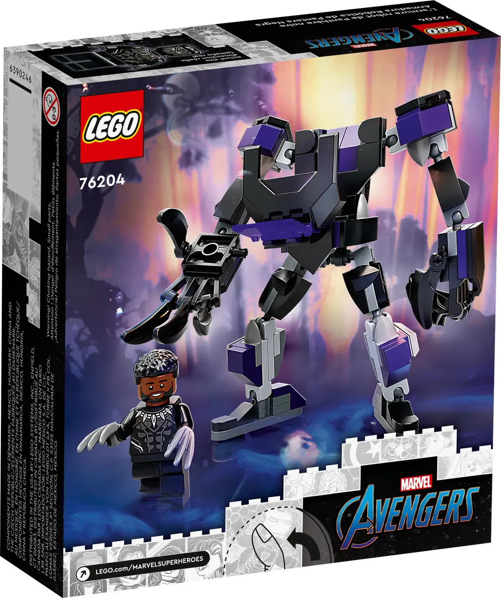 LEGO Marvel 76204 Black Panther Mech