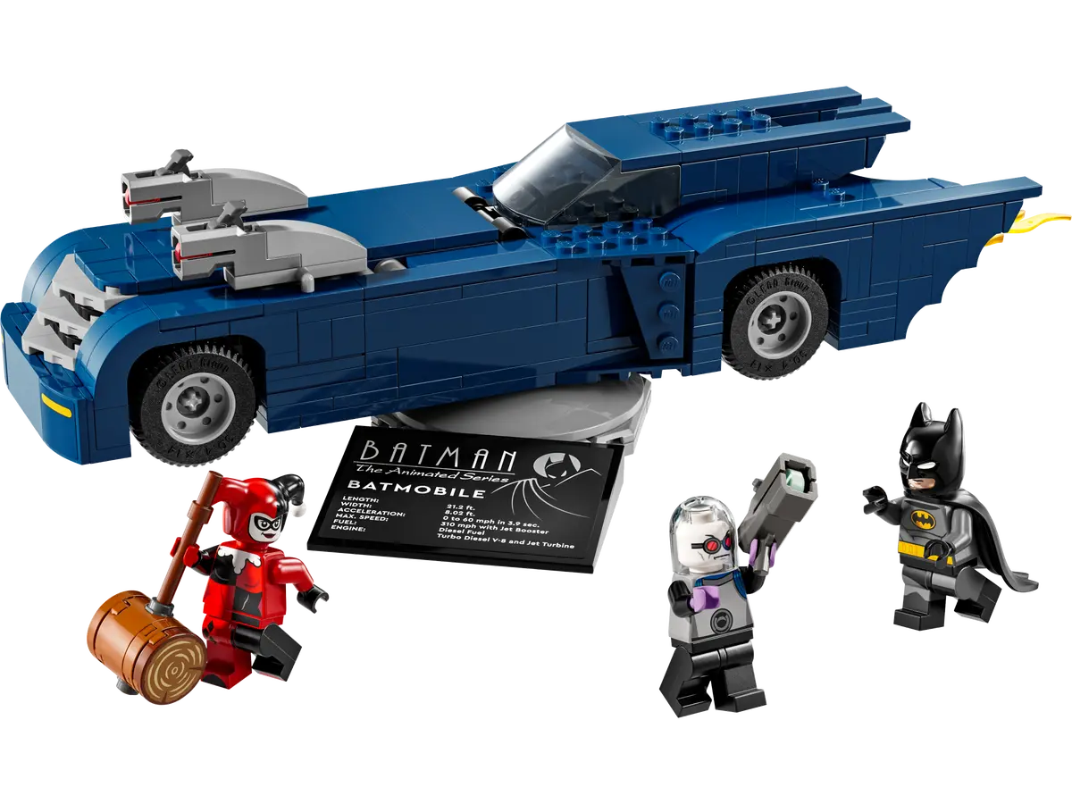 LEGO DC Batman 76274 Batman with the Batmobile vs. Harley Quinn & Mr. Freeze