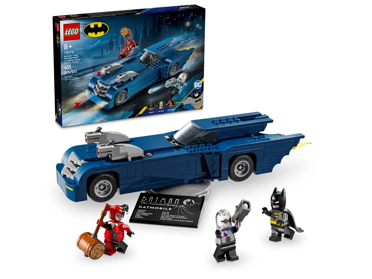 LEGO DC Batman 76274 Batman with the Batmobile vs. Harley Quinn & Mr. Freeze