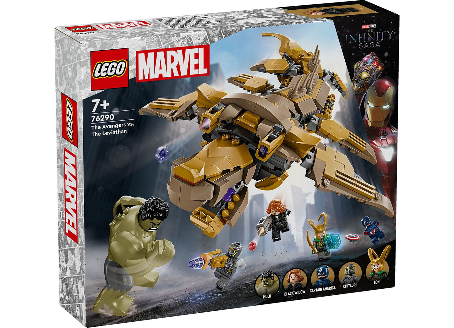 LEGO Marvel 76290 The Avengers vs. The Leviathan