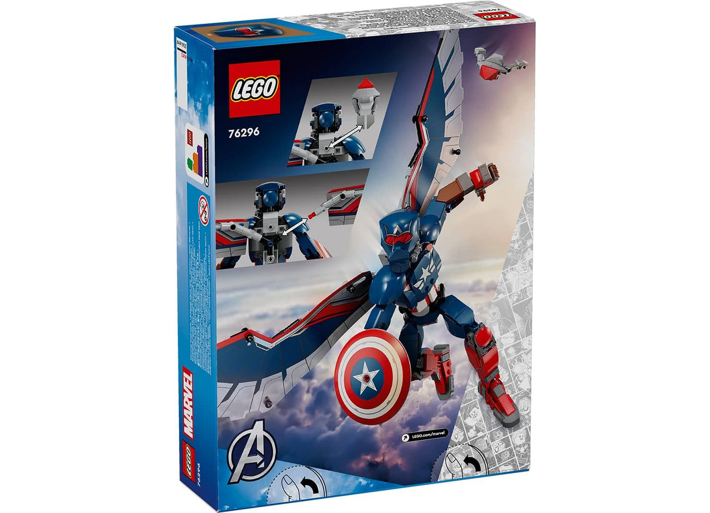 LEGO Marvel 76296 New Captain America Construction Figure