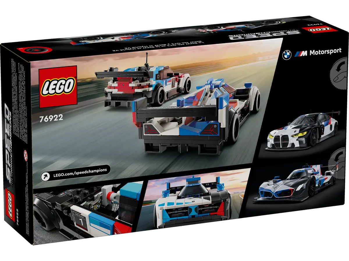 LEGO Speedchampions 76922 BMW M4 GT13 & BMW M Hybrid V8