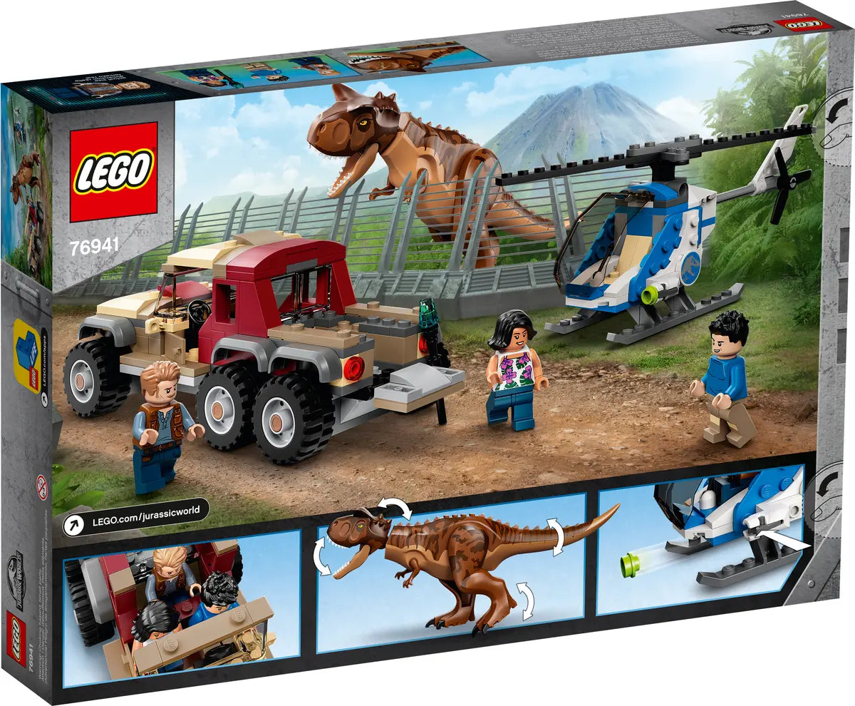 LEGO Jurassic World 76941 Carnotaurus Dinosaur Chase