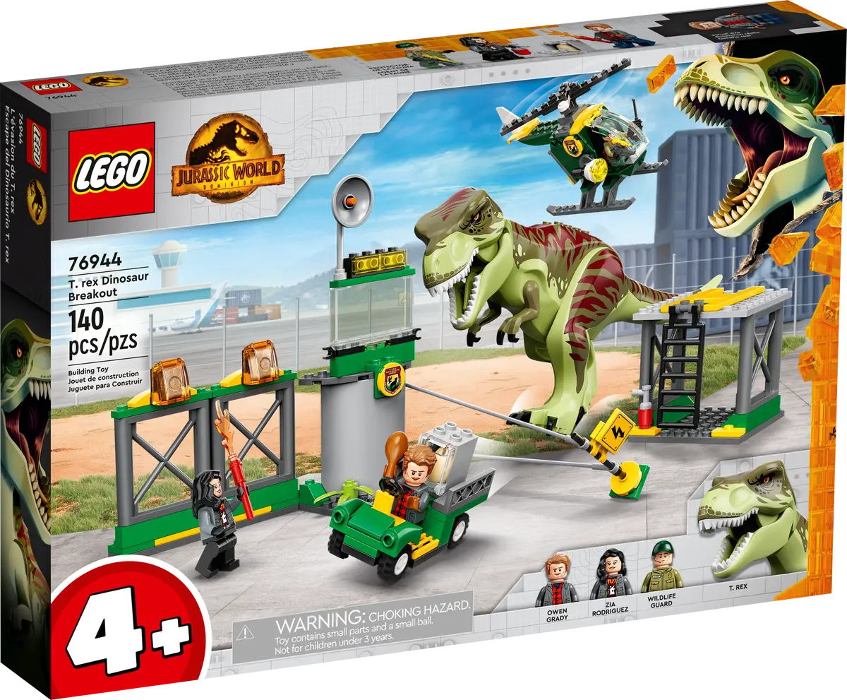 LEGO Jurassic World 76944 T. rex Dinosaur Breakout