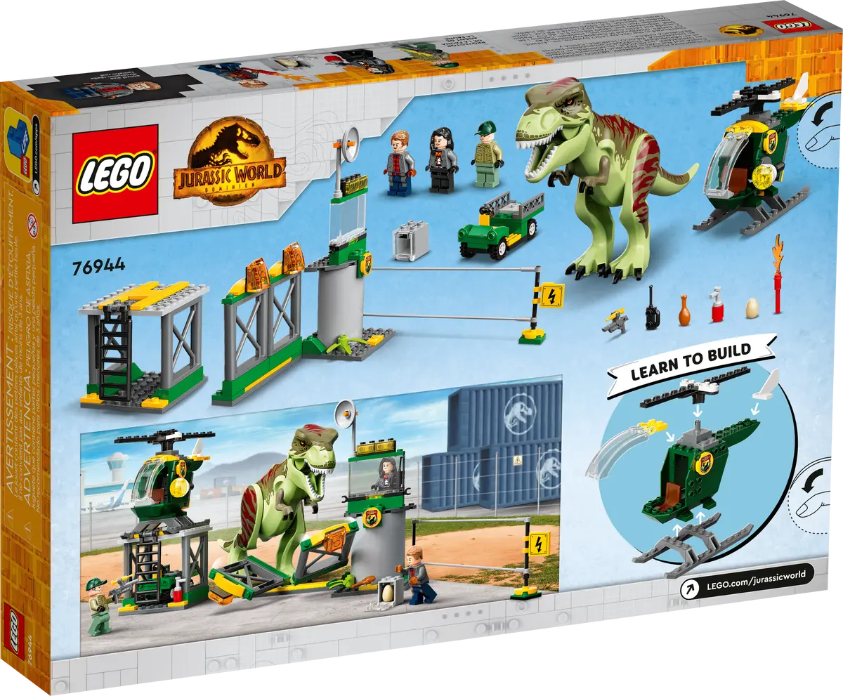 LEGO Jurassic World 76944 T. rex Dinosaur Breakout