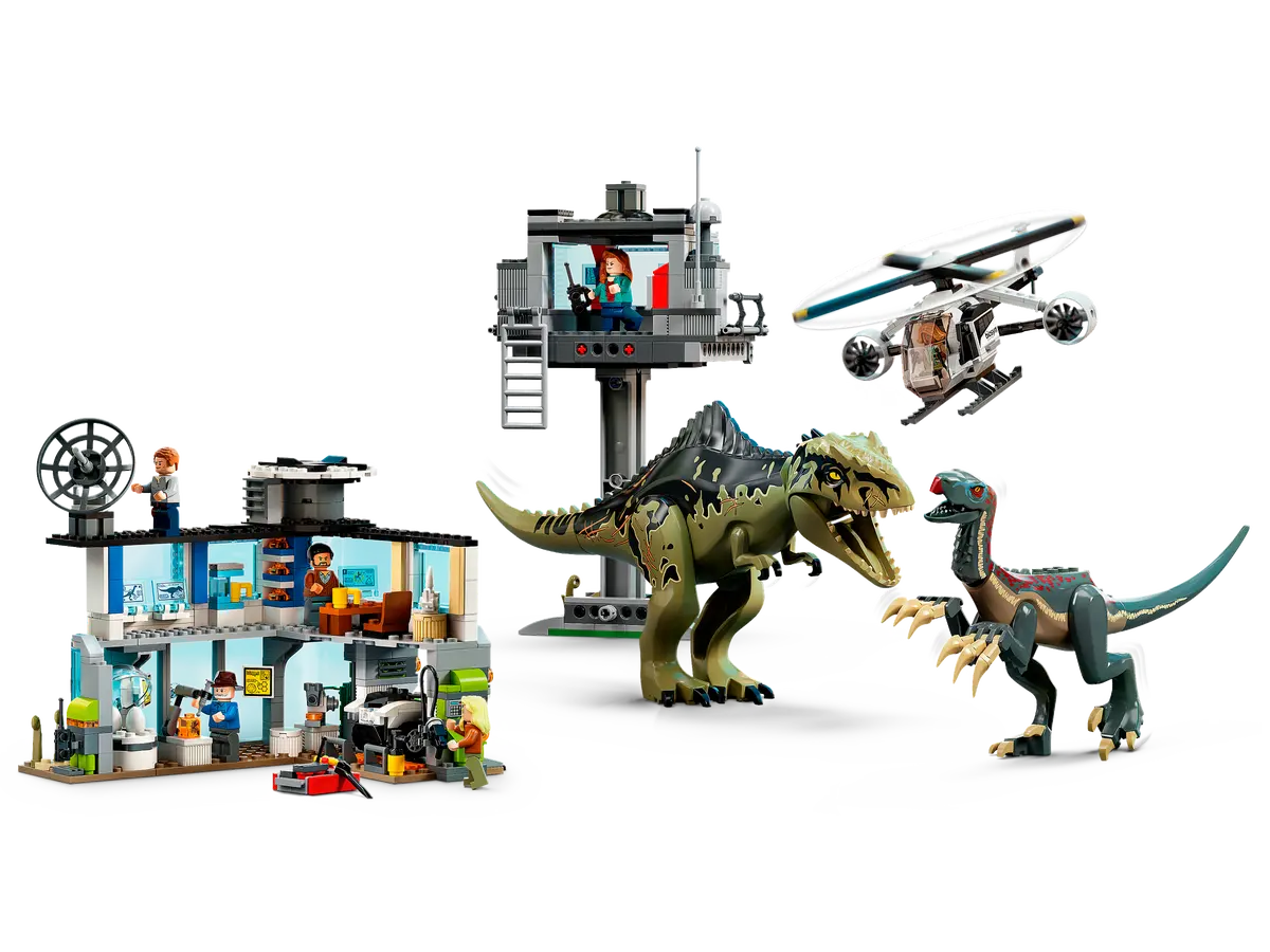 LEGO Jurassic World 76949 Gigantosaurus & Therizinosaurus Attack