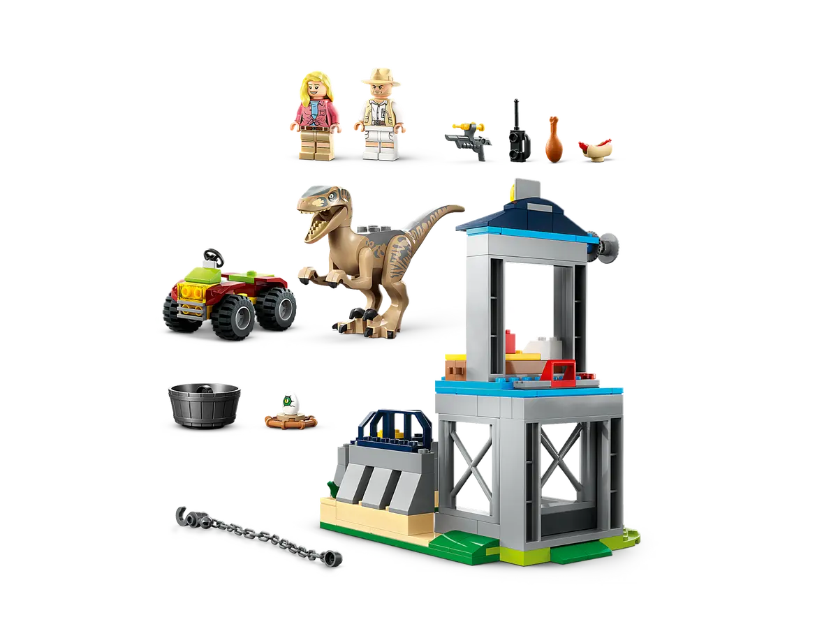 LEGO Jurassic Park 76957 Velociraptor Escape
