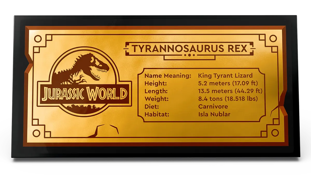 LEGO Jurassic World 76964 Dinosaur Fossils: T. rex Skull