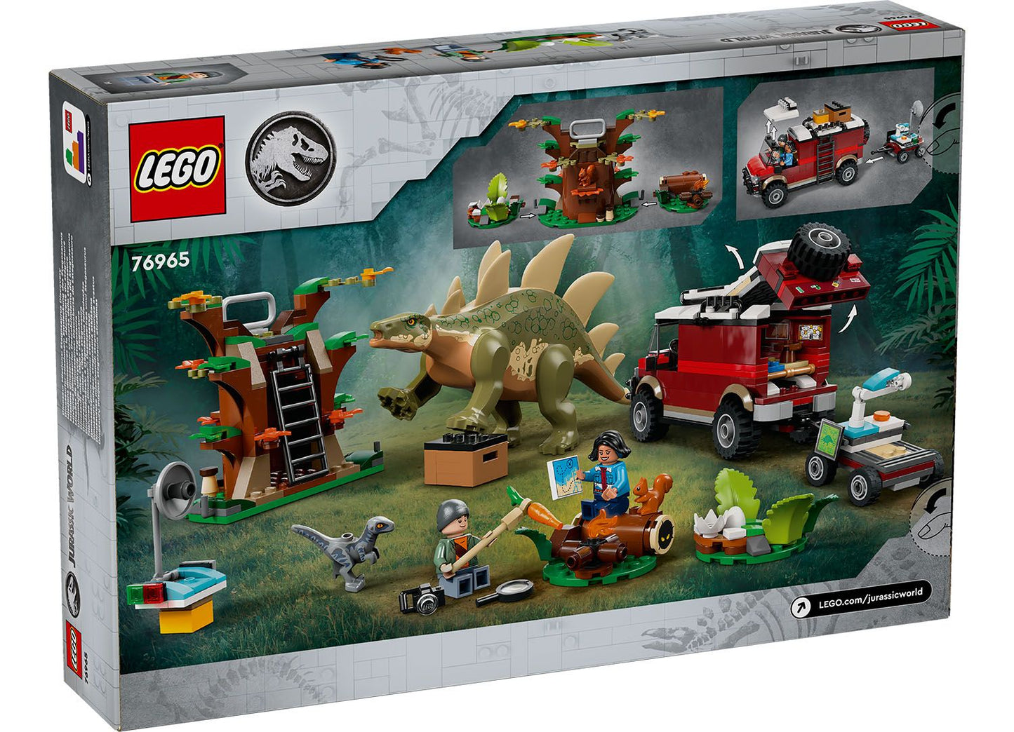 LEGO Jurassic World 76965 Dinosaur Missions: Stegosaurus Discovery
