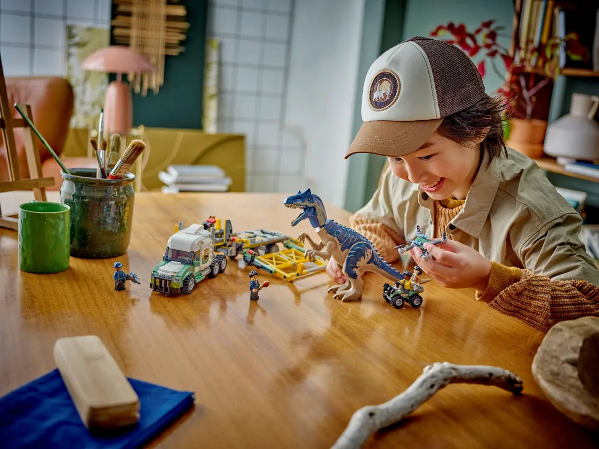 LEGO Jurassic World 76966 Dinosaur Missions: Allosaurus Transport Truck