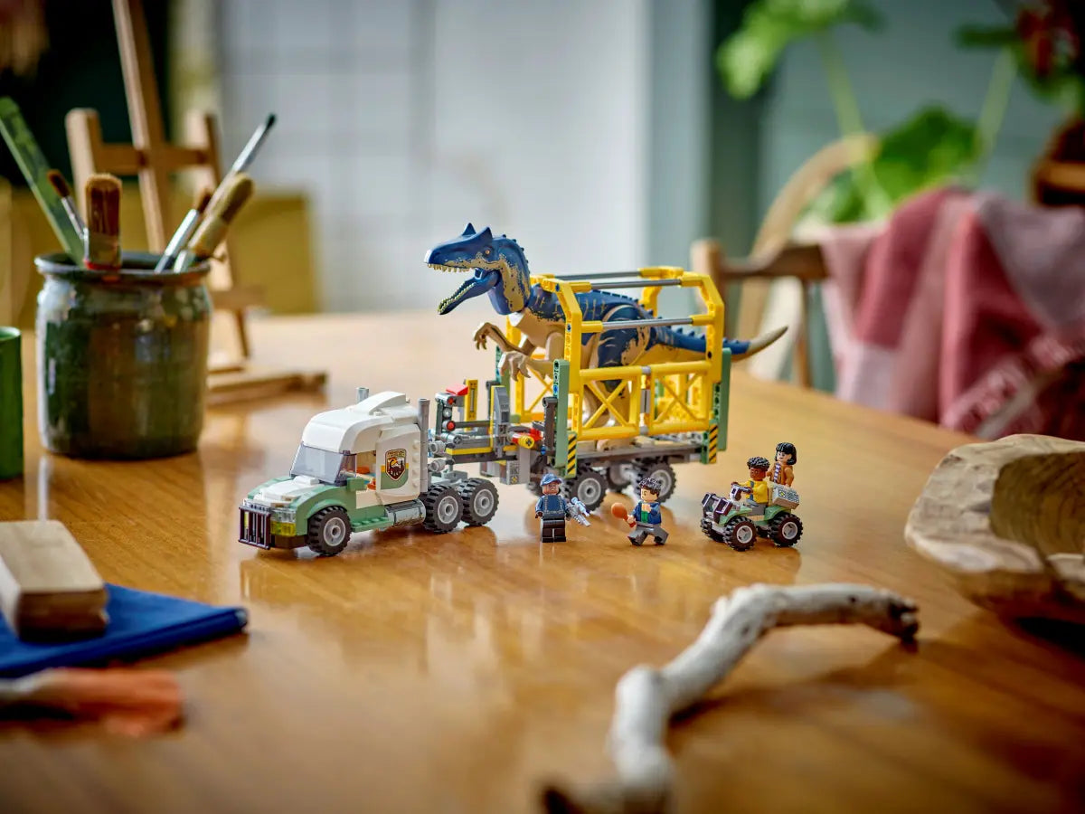LEGO Jurassic World 76966 Dinosaur Missions: Allosaurus Transport Truck