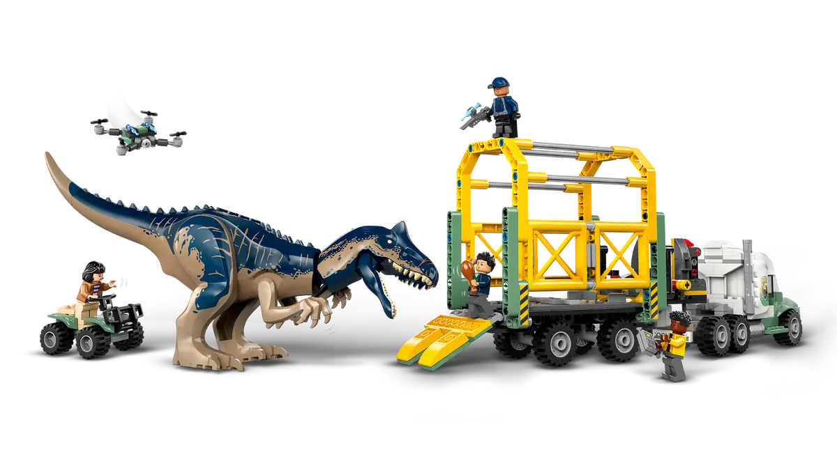 LEGO Jurassic World 76966 Dinosaur Missions: Allosaurus Transport Truck
