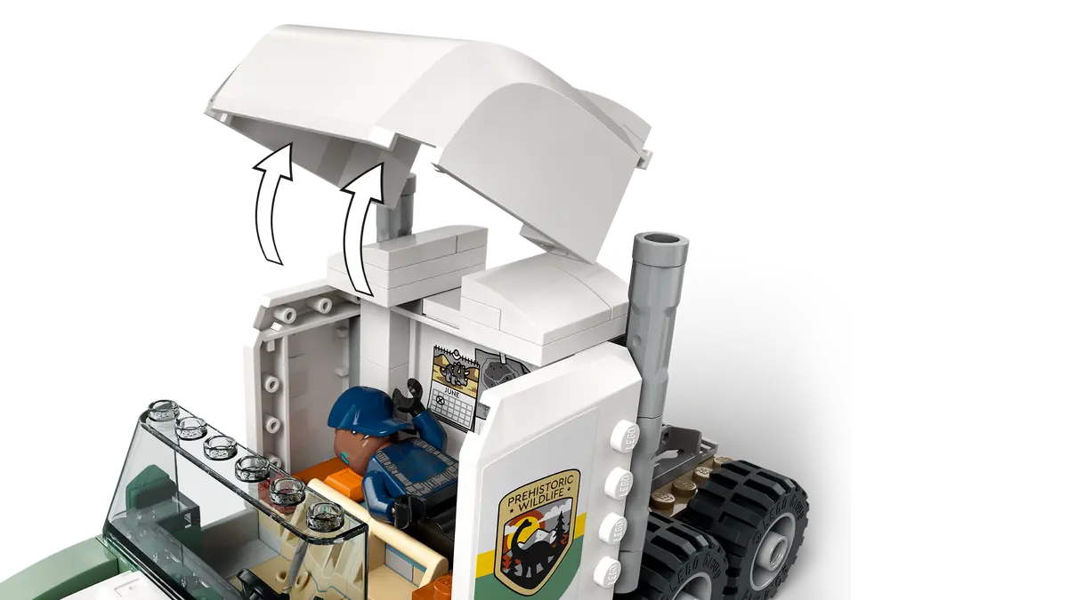 LEGO Jurassic World 76966 Dinosaur Missions: Allosaurus Transport Truck