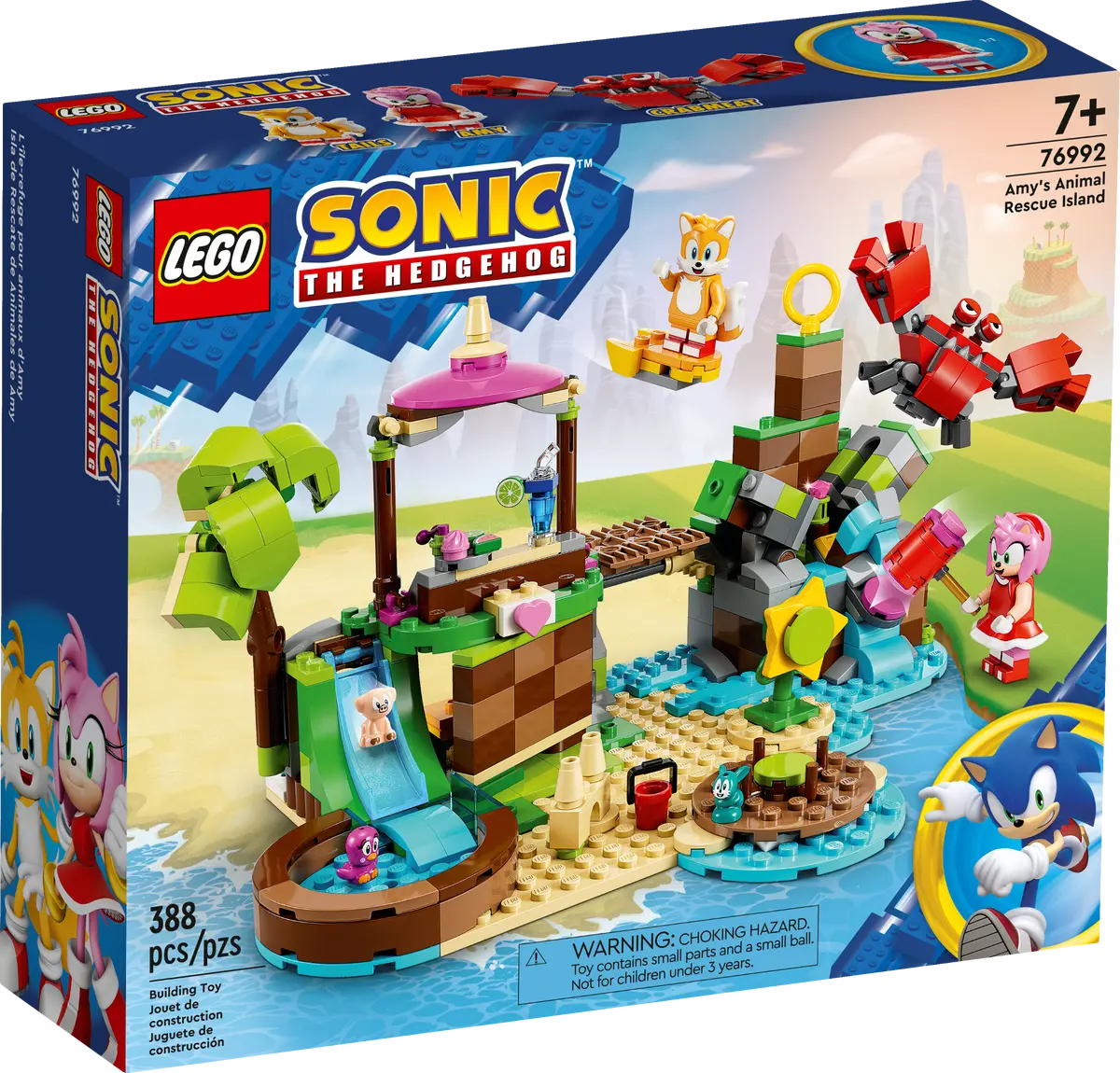 LEGO Sonic The Hedgehog 76992 Amy's Animal Rescue Island
