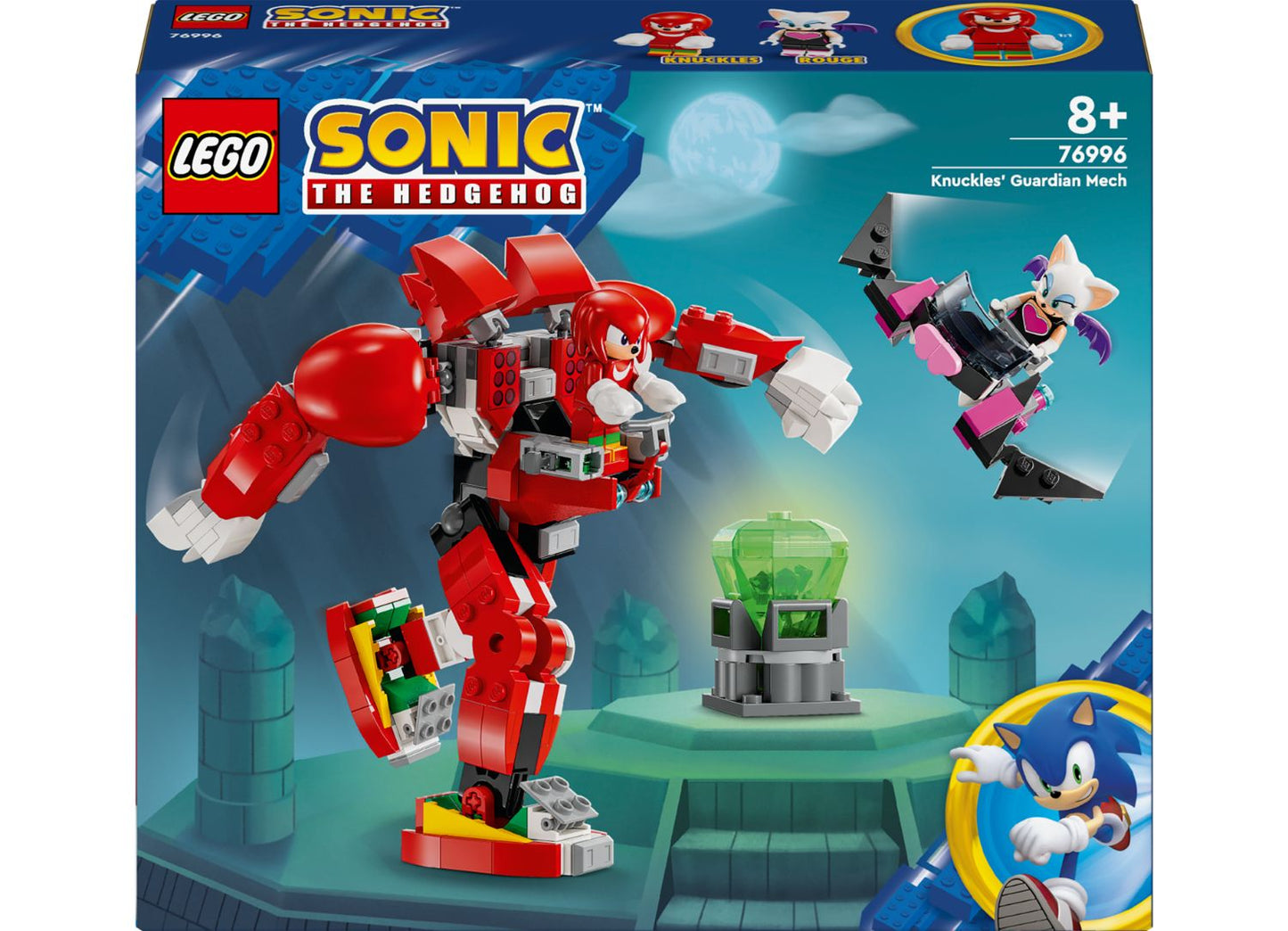 LEGO Sonic The Hedgehog 76996 Knuckles' Guardian Mech