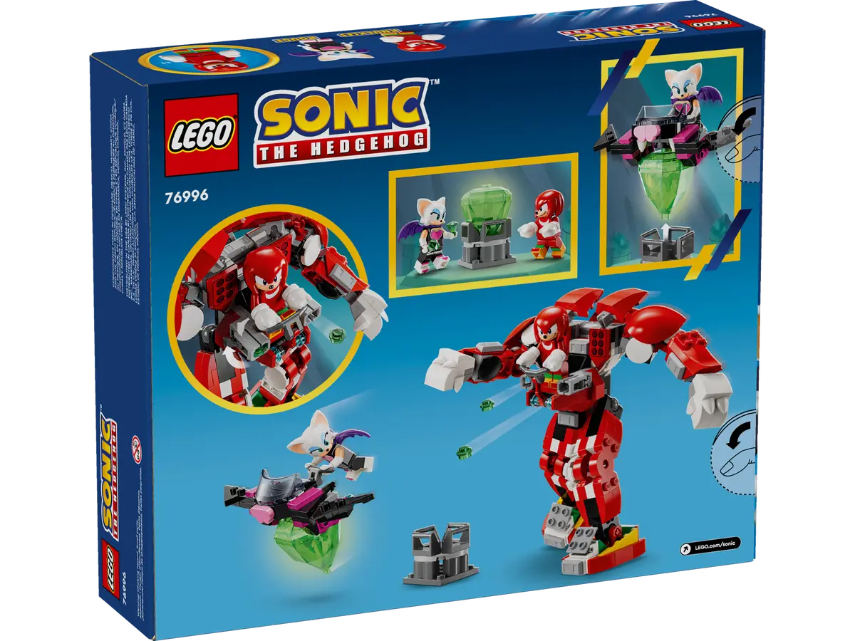 LEGO Sonic The Hedgehog 76996 Knuckles' Guardian Mech