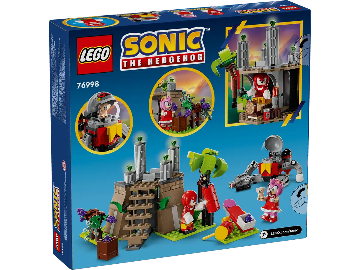 LEGO Sonic The Hedgehog 76998 Knuckles and the Master Emerald Shrine